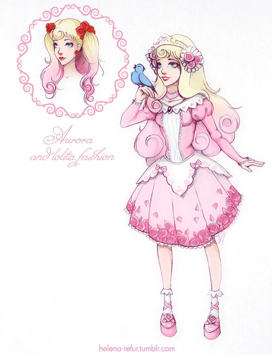 disney-ilustracoes-lolitas-aurora