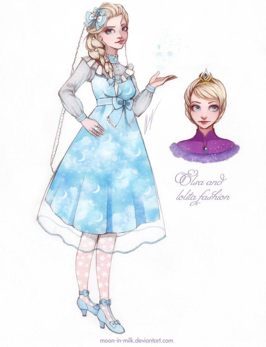 disney-ilustracoes-lolitas-elsa