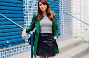 Look do dia: Cinza e verde