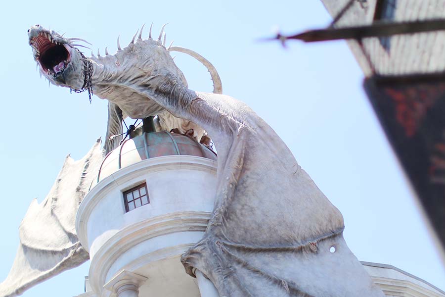 Dragão que guarda Gringotes