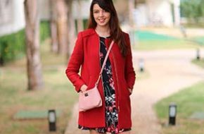 Look do dia: Vermelho e rosa