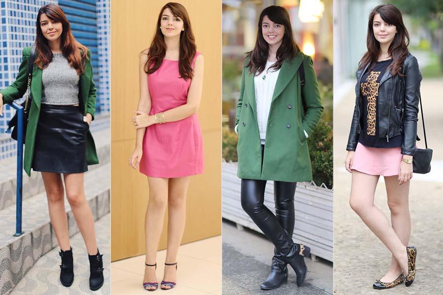 Looks de couro