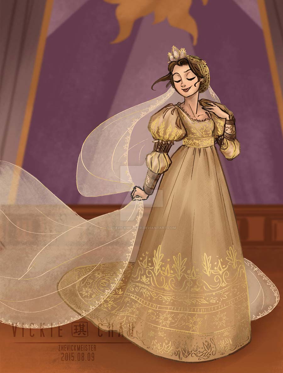disney-ilustracao-princesasnoivas-historicas-rapunzel