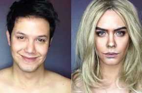 As transformações com maquiagem de Paolo Ballesteros