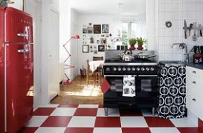 Decoração: Vermelho na cozinha