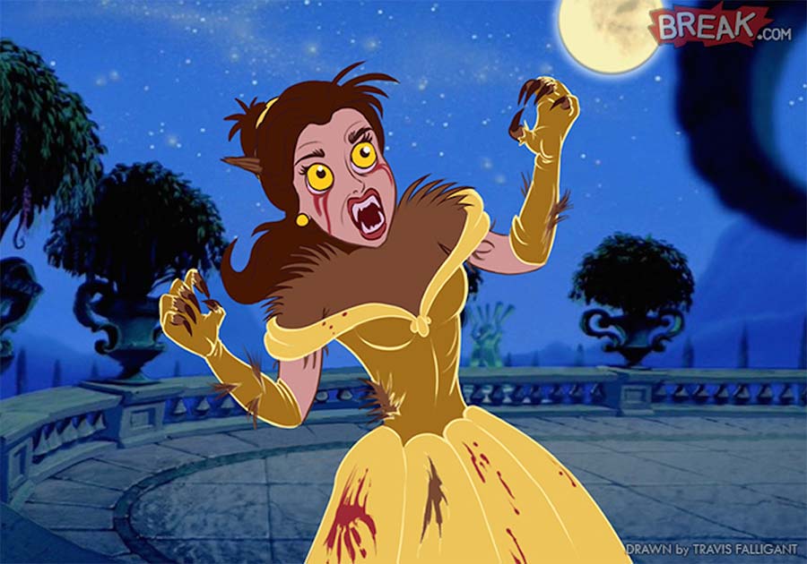 disney-princesas-filmesdeterror-bela