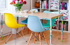 Decoração: Cadeira Eames DSW