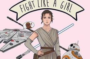 Kaol Porfírio e as ilustrações do “Fight Like a Girl”