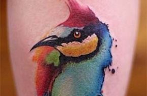 As tatuagens em aquarela de Chen Jie