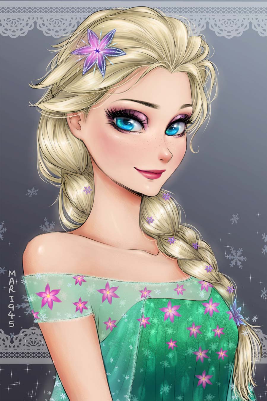 disney-ilustracao-princesas-retratos-animes-001