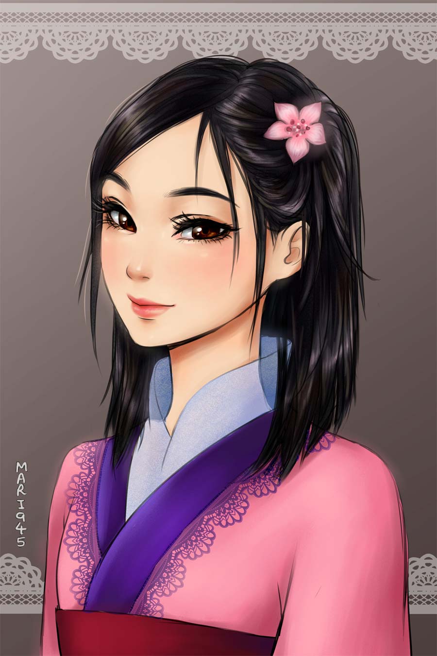 disney-ilustracao-princesas-retratos-animes-010