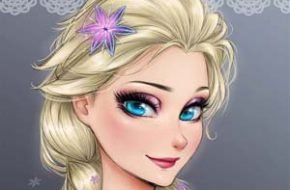 Princesas Disney em estilo Anime