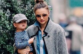 Mãe de menino: Miranda Kerr e Flynn