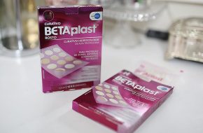 Como secar espinhas com Betaplast H Rosto