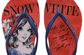 As novas Havaianas das Princesas Disney