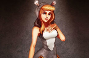 Personagens Disney com fantasias sexy