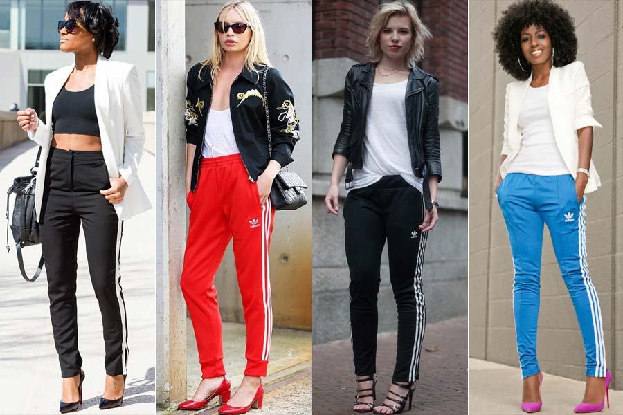 look calça adidas feminina