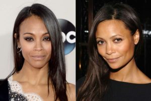 Parece mas não é: Zoë Saldaña e Thandie Newton - Just Lia | Por Lia Camargo