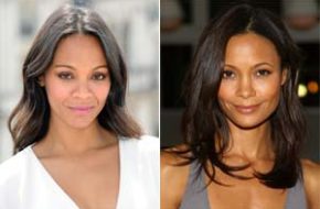 Parece mas não é: Zoë Saldaña e Thandie Newton