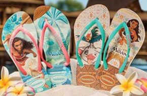 As Havaianas de “Moana” da Disney