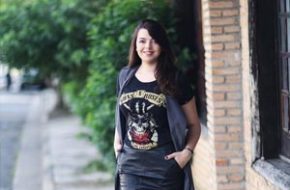 Look do dia: Camiseta de rock com estilo