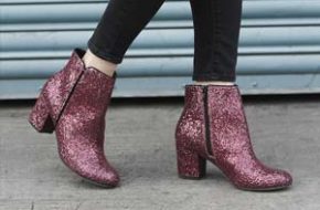 Como usar: Botas com glitter