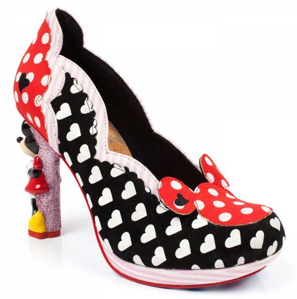 Os sapatos inspirados no Mickey e sua turma da Irregular Choice - Just Lia