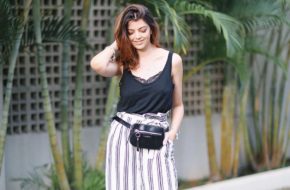 Look do dia: Pantacourt e pochete