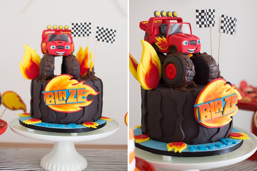 Festa do Blaze and The Monster Machines - Aniversário de 4 anos do Fefê -  Just Lia
