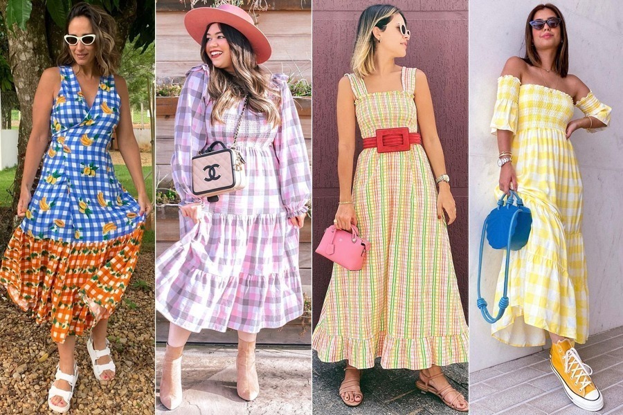 Como usar: Xadrez vichy ou gingham - Just Lia